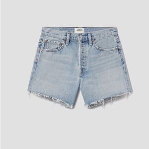 Agolde Classic Light Blue Jean Shorts